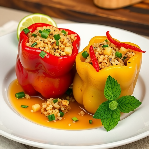 Quinoa Stuffed Bell Peppers